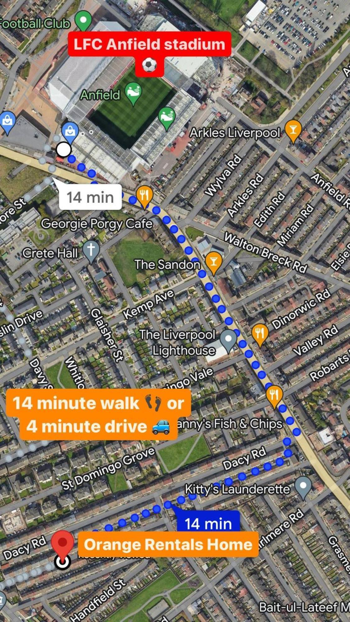 利物浦3-Bed Scouse House Near Anfield & Goodison别墅 外观 照片